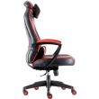 Scaun gaming Redragon Metis negru cu rosu