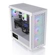 Carcasa Thermaltake V350 Tempered Glass aRGB Air Snow alba