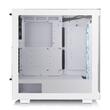 Carcasa Thermaltake V350 Tempered Glass aRGB Air Snow alba