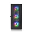 Carcasa Thermaltake H570 Tempered Glass aRGB neagra