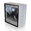 Carcasa Thermaltake H570 Tempered Glass aRGB Snow alba
