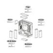 Carcasa Thermaltake Core P6 Tempered Glass Edition neagra