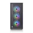 Carcasa Thermaltake S200 Tempered Glass aRGB neagra