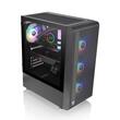 Carcasa Thermaltake S200 Tempered Glass aRGB neagra
