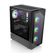 Carcasa Thermaltake View 200 Tempered Glass aRGB neagra