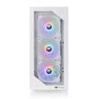 Carcasa Thermaltake View 200 Tempered Glass aRGB Snow alba
