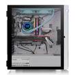 Carcasa Thermaltake H590 Tempered Glass Snow aRGB alba