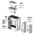 Carcasa Thermaltake Ceres 300 TG aRGB neagra