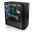 Carcasa Thermaltake Versa H27 neagra cu sticla securizata