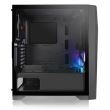 Carcasa Thermaltake Commander G32 Tempered Glass neagra iluminare aRGB
