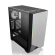 Carcasa Thermaltake H550 Tempered Glass argintie iluminare aRGB