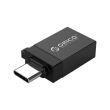 Adaptor OTG Orico CBT-UT01 USB 3.0 Type-C male – Type-A female negru