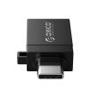 Adaptor OTG Orico CBT-UT01 USB 3.0 Type-C male – Type-A female negru