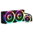 Cooler procesor cu lichid Gamdias Chione M2-240 Lite iluminare RGB