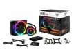 Cooler procesor cu lichid Gamdias Chione E1A 120R iluminare RGB
