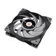 Ventilator Thermaltake Riing 12 Turbo High Static Pressure 120mm negru