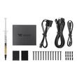 Set 3 ventilatoare Thermaltake Swafan 14 140mm iluminare aRGB