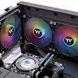 Set 2 ventilatoare Thermaltake CT140 140mm aRGB negre