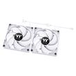 Set 2 ventilatoare Thermaltake CT120 120mm albe