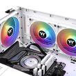 Set 2 ventilatoare Thermaltake CT120 120mm aRGB albe
