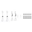Set 2 ventilatoare Thermaltake CT120 120mm aRGB albe