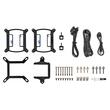 Cooler procesor cu lichid Thermaltake Floe Ultra 240 negru iluminare aRGB si display