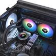 Cooler procesor cu lichid Thermaltake TH240 V2 iluminare aRGB