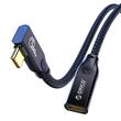 Cablu prelungitor Orico CLY32 100W USB Type-C male - USB Type-C female 1m negru