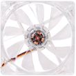 Ventilator Thermaltake Pure S 12 LED 120mm transparent cu iluminare albastra