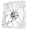 Ventilator Thermaltake Pure S 12 LED 120mm transparent cu iluminare albastra
