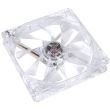 Ventilator Thermaltake Pure S 12 LED 120mm transparent cu iluminare albastra