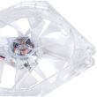 Ventilator Thermaltake Pure S 12 LED 120mm transparent cu iluminare albastra