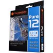 Ventilator Thermaltake Pure S 12 LED 120mm transparent cu iluminare albastra
