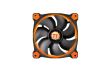 Ventilator Thermaltake Riing 12 High Static Pressure 120mm cu iluminare portocalie