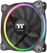 Ventilator Thermaltake Riing 12 RGB Radiator TT Premium Edition 120mm iluminare RGB set 3 ventilatoare