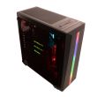 Carcasa Riotoro CR100TG RGB neagra
