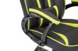 Scaun gaming Inaza Cobra negru cu verde