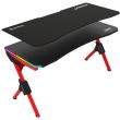 Birou gaming Gamdias Daedalus M1 negru cu rosu