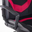 Scaun gaming Inaza Defender negru cu rosu
