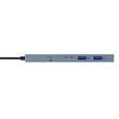 HUB USB Orico DHY-2U2C 4 port-uri USB 3.2 Gen 2 gri
