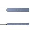 HUB USB Orico DHY-4C 4 port-uri USB 3.2 Gen 2 gri