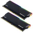 Memorie DIMM DDR4 Biostar Gaming X 16GB 3600Mhz 2x 8GB iluminare RGB cu radiator negru