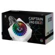 Cooler procesor cu lichid Deepcool CAPTAIN 240EX RGB White
