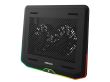 Cooler laptop Deepcool N80 iluminare RGB negru