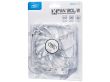 Ventilator Deepcool Xfan 120L/W transparent 120mm cu iluminare alba