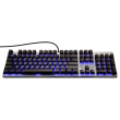 Kit tastatura mecanica si mouse Gamdias Hermes E1C neagra iluminare RGB