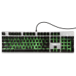 Kit tastatura mecanica si mouse Gamdias Hermes E1C neagra iluminare RGB