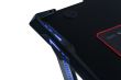 Birou gaming Inaza Carbon negru cu rosu iluminare RGB
