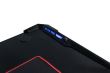 Birou gaming Inaza Carbon negru cu rosu iluminare RGB