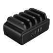 Statie incarcare Orico DUK-4P neagra
